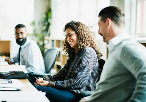 Smiling-Casual-Business-Meeting7-500x350 Emotional Intelligence Model